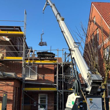 Haus Carola, Flachdachsanierung