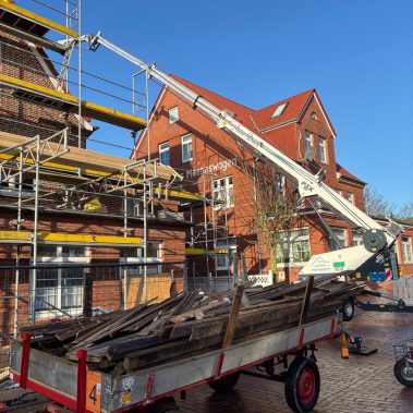 Haus Carola, Flachdachsanierung