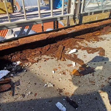 Balkonsanierung Kurhaus Juist